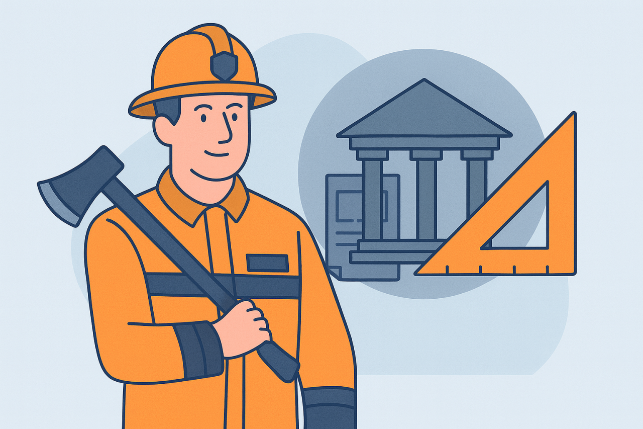 Der ISB erklärt – Zwischen Feuerwehr und Architekt