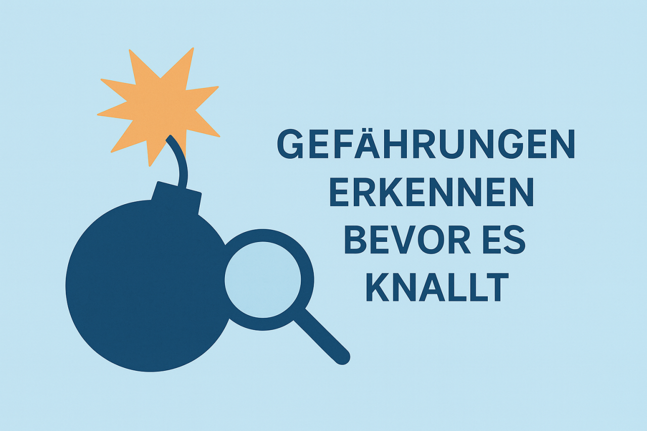 Gefährdungen erkennen bevor es knallt
